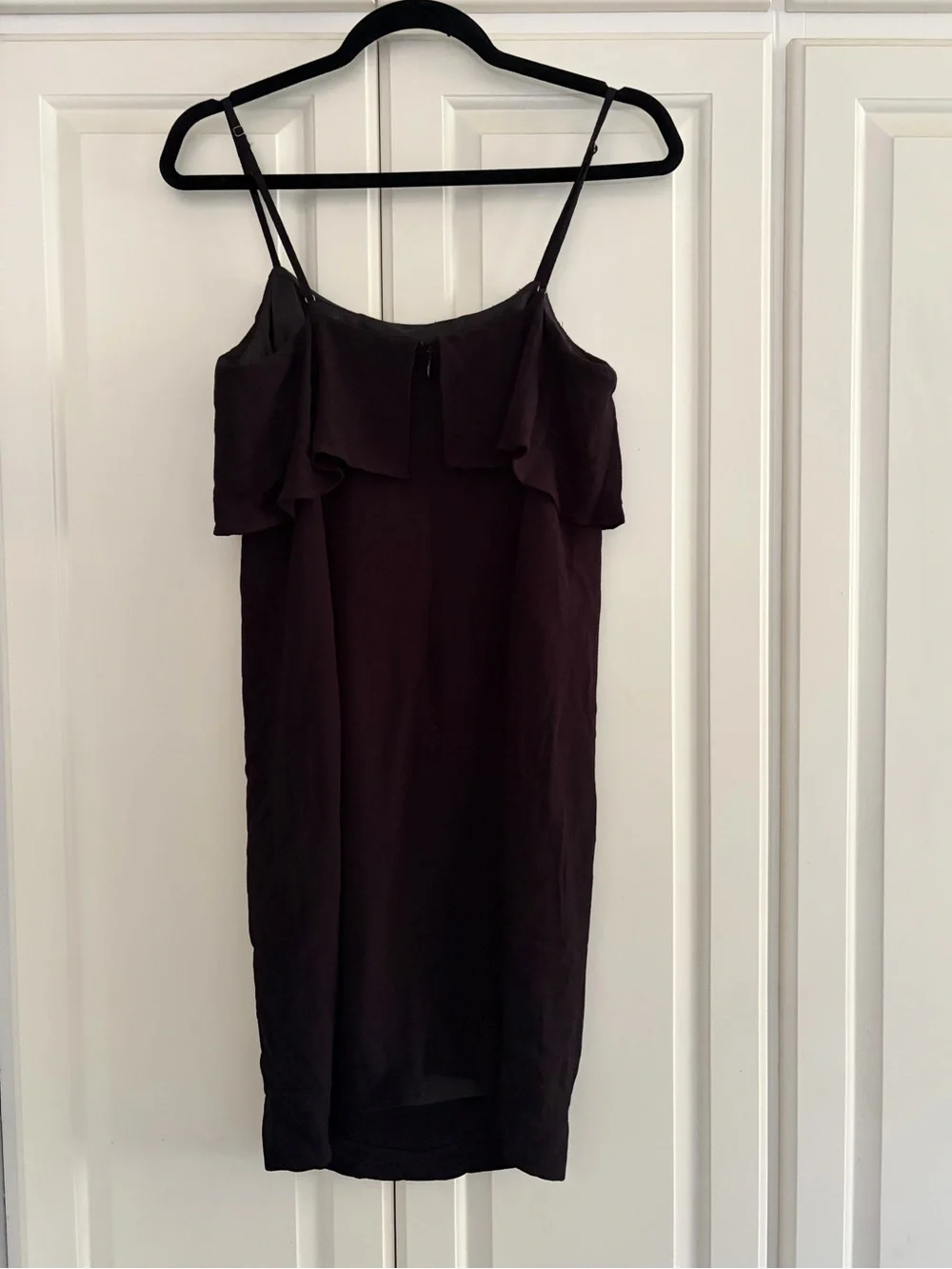 J.Crew Black Spaghetti Strap Dress Size 6